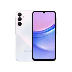 Samsung Galaxy A15 (SM-155M/DSN), 128GB 6GB RAM, Dual SIM, Factory Unlocked GSM, International Version (Wall Charger Bundle) (Light Blue)