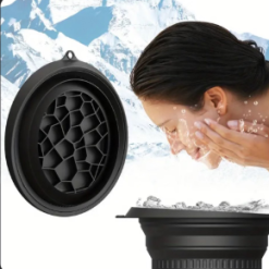 Silicone Facial Ice Bath Bucket