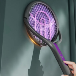 Foldable Retractable 2-in-1 Electric Mosquito Swatter